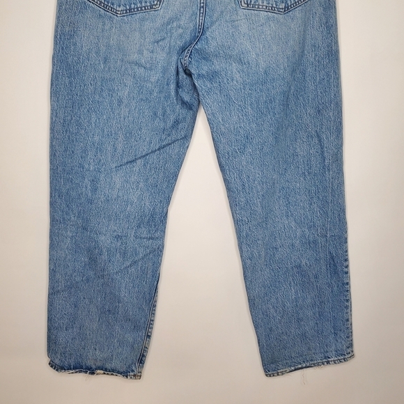 Madewell Dad Jean Jeans Size 30 Distressed Cotton Denim Slouchy Grunge Fall - Picture 6 of 16